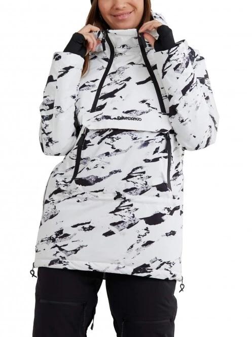 geaca de schi pt. femei Fundango Hooper Anorak negru 5