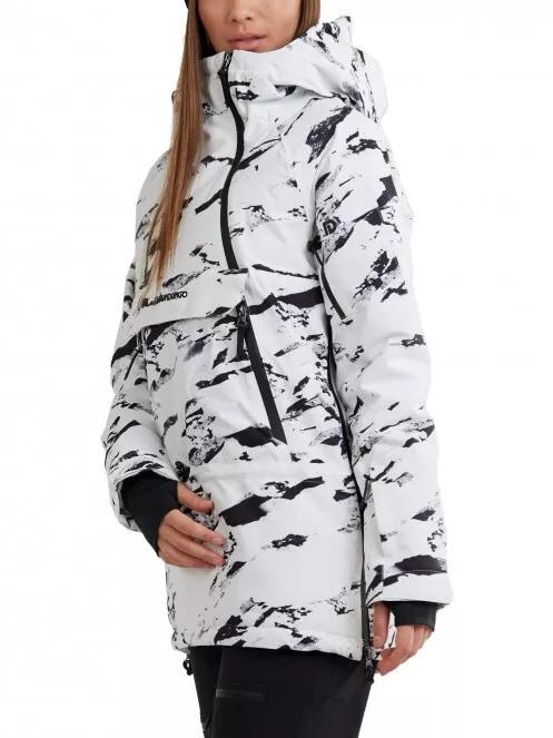 geaca de schi pt. femei Fundango Hooper Anorak negru 6