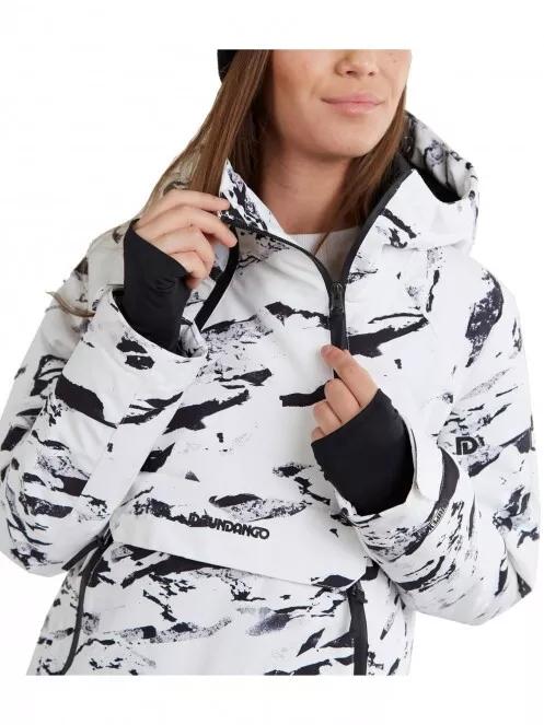 geaca de schi pt. femei Fundango Hooper Anorak negru 8