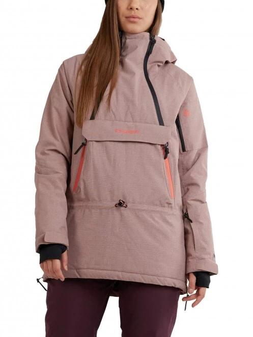 geaca de schi pt. femei Fundango Hooper Anorak roz 2