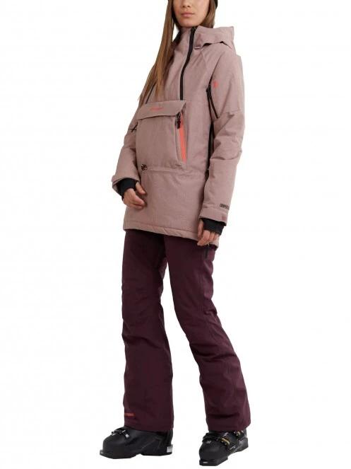 geaca de schi pt. femei Fundango Hooper Anorak roz 4