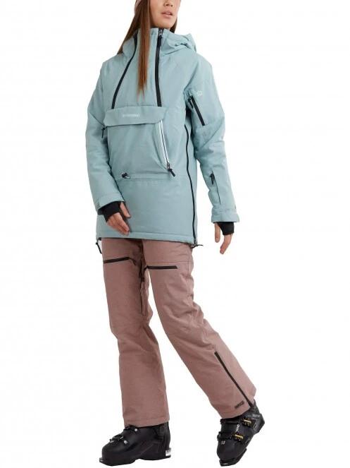 geaca de schi pt. femei Fundango Hooper Anorak verde 4