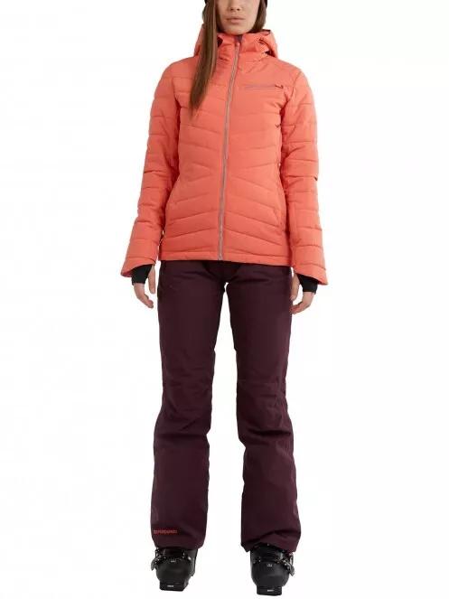 geaca de schi matlasata pt. femei Fundango Punch Padded Jacket rosu 2