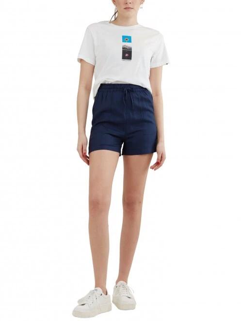 pantaloni scurti pt. femei Fundango Carla Shorts albastru inchis 4