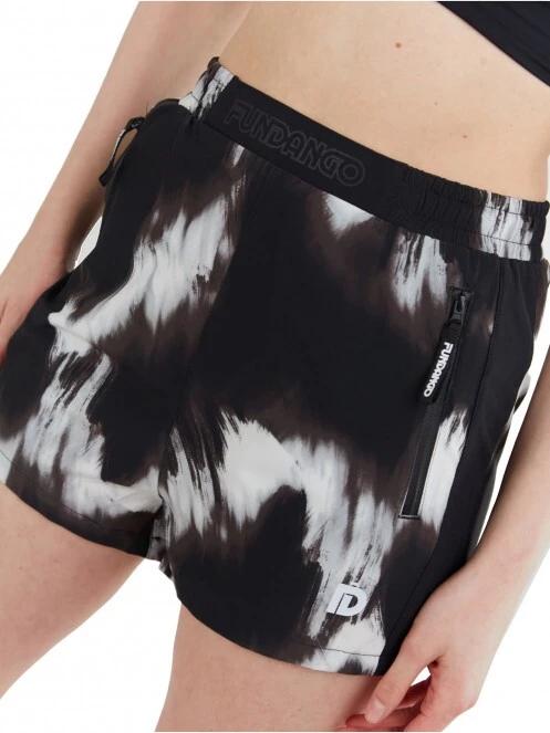pantaloni scurti pentru sport pt. femei Fundango Karin Shorts negru 5