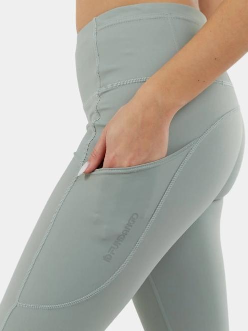 pantaloni de sport pt. femei Fundango Fade Leggings verde 6
