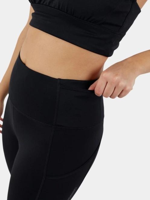 pantaloni de sport pt. femei Fundango Fade Leggings negru 5