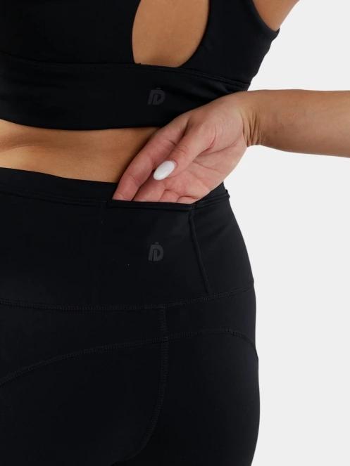 pantaloni de sport pt. femei Fundango Fade Leggings negru 7