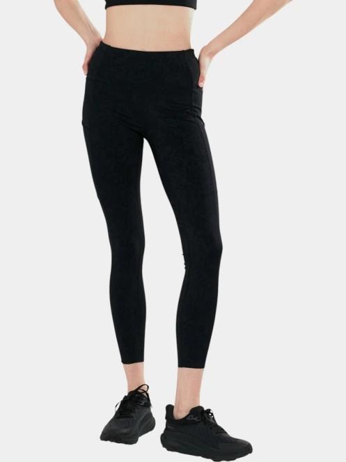 pantaloni de sport pt. femei Fundango Fade Leggings negru 2