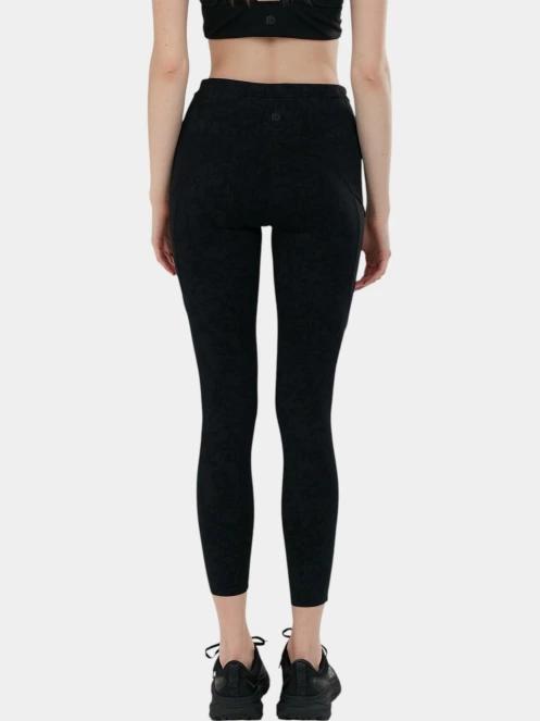 pantaloni de sport pt. femei Fundango Fade Leggings negru 3