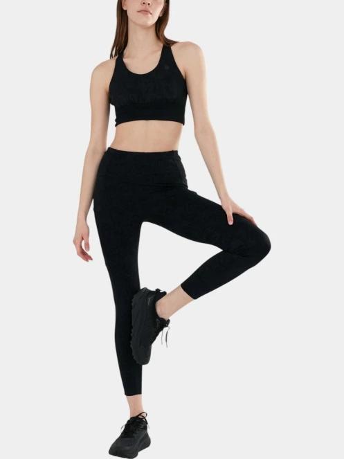 pantaloni de sport pt. femei Fundango Fade Leggings negru 4