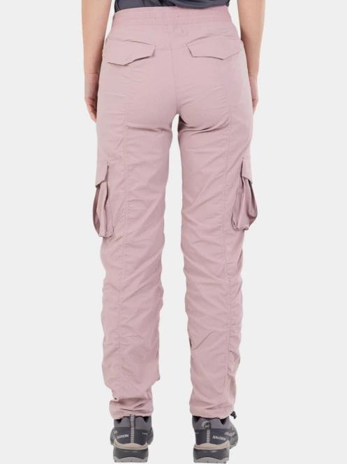pantaloni de drumetie pt. femei Fundango Finley Cargo Pants roz 3