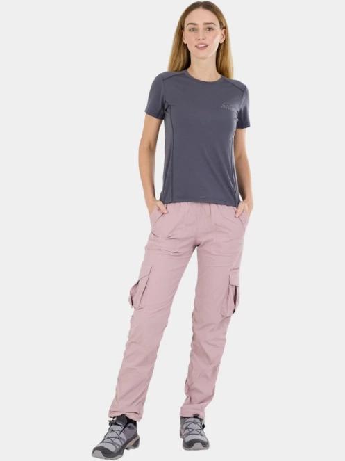 pantaloni de drumetie pt. femei Fundango Finley Cargo Pants roz 4