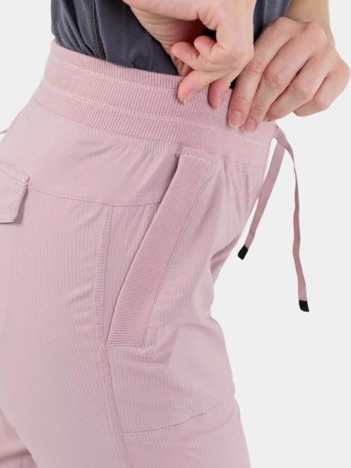 pantaloni de drumetie pt. femei Fundango Finley Cargo Pants roz 7