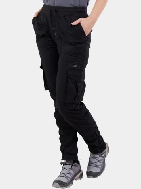pantaloni de drumetie pt. femei Fundango Finley Cargo Pants negru 3
