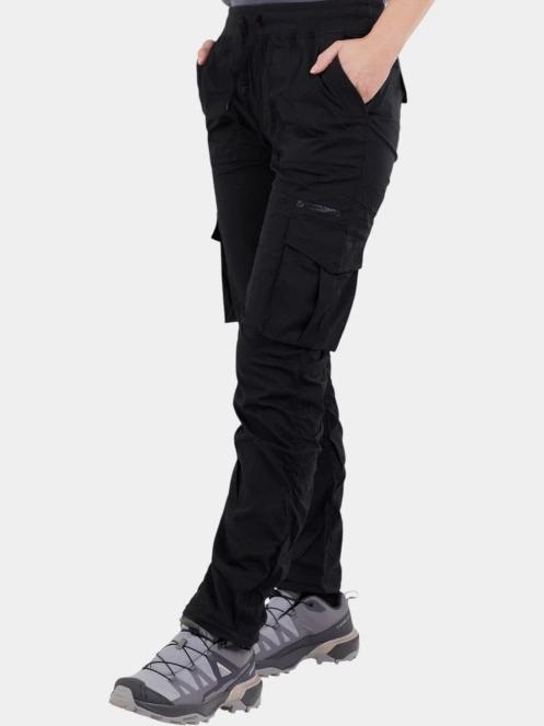 pantaloni de drumetie pt. femei Fundango Finley Cargo Pants negru 6