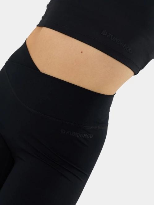 leggings pt. femei Fundango Bloom Leggings negru 5