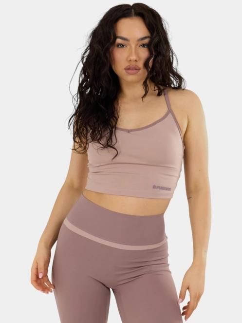 leggings pt. femei Fundango Flare Leggings maro 5