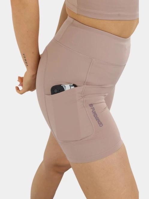 pantaloni pentru ciclism pt. femei Fundango Nash Short Leggings roz 6