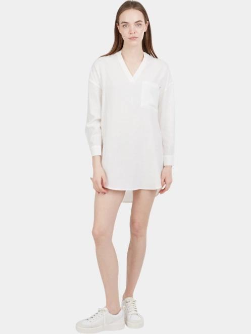 camasa cu maneci lungi pt. femei Fundango Athene Cover-up alb 4