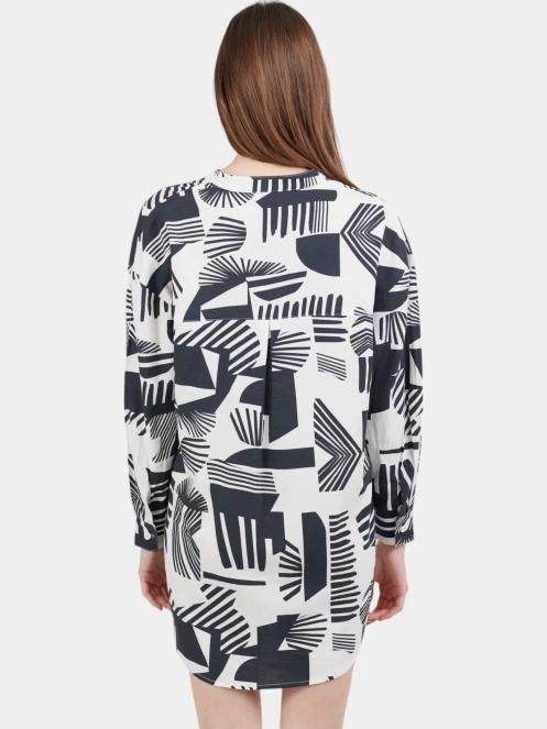 camasa cu maneci lungi pt. femei Fundango Athene Cover-up negru 3