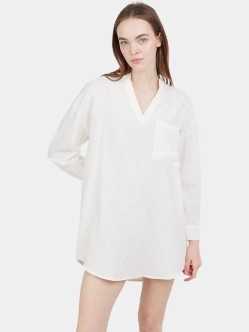 camasa cu maneci lungi pt. femei Fundango Athene Cover-up alb 2