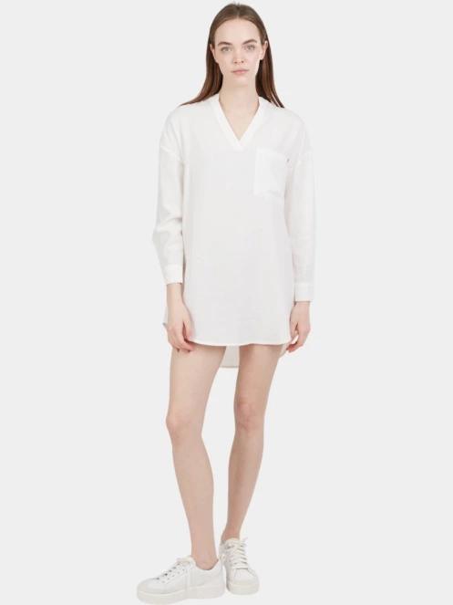 camasa cu maneci lungi pt. femei Fundango Athene Cover-up alb 4