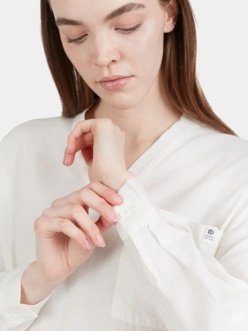 camasa cu maneci lungi pt. femei Fundango Athene Cover-up alb 8