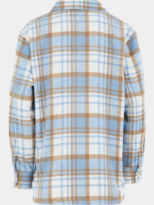 jacheta camasa pt. femei Fundango Ashley Shirt Jacket albastru 9