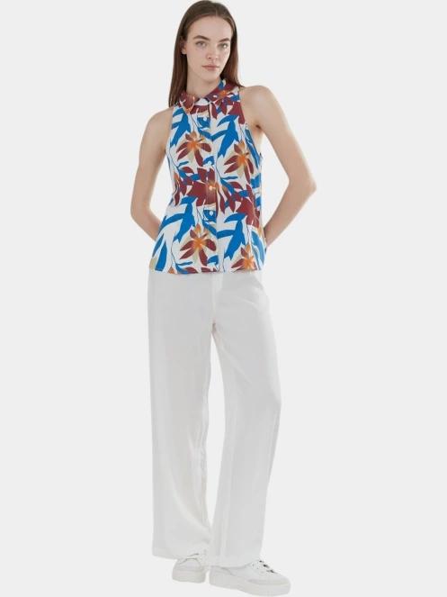 bluza pt. femei Fundango Myrto Sleeveless Shirt multicolor 4