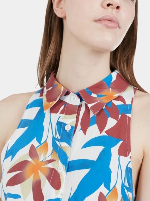 bluza pt. femei Fundango Myrto Sleeveless Shirt multicolor 6