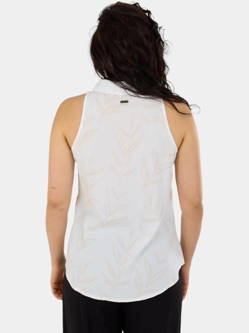 tricou fara maneci pt. femei Fundango Myrto Sleeveless Shirt nisip 3