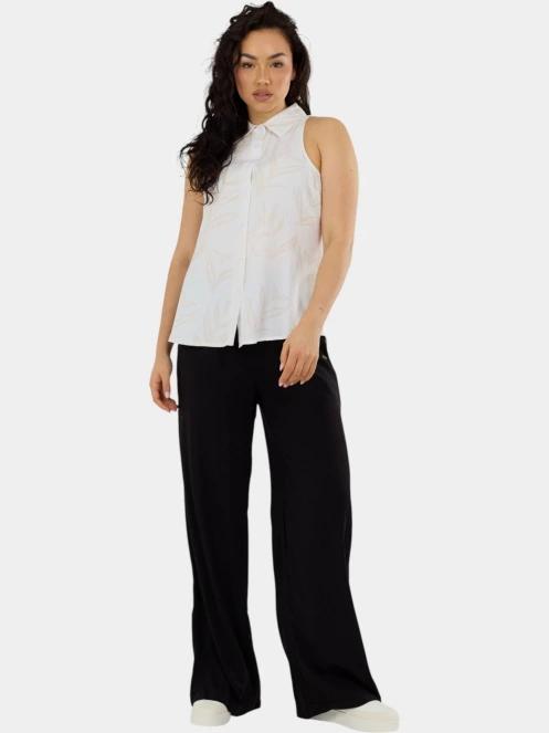 tricou fara maneci pt. femei Fundango Myrto Sleeveless Shirt nisip 4