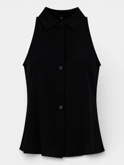 tricou fara maneci pt. femei Fundango Myrto Sleeveless Shirt negru 8