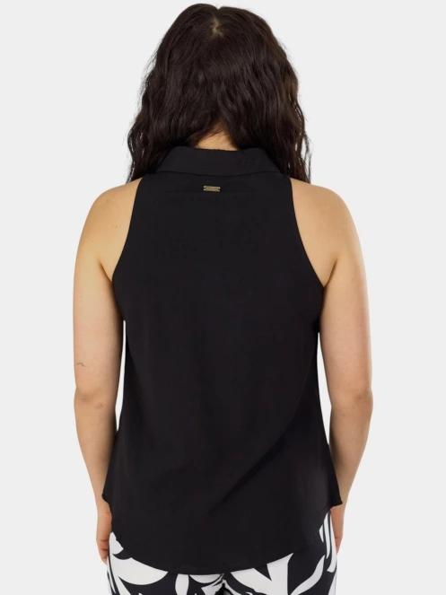 tricou fara maneci pt. femei Fundango Myrto Sleeveless Shirt negru 3