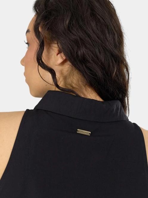 tricou fara maneci pt. femei Fundango Myrto Sleeveless Shirt negru 7