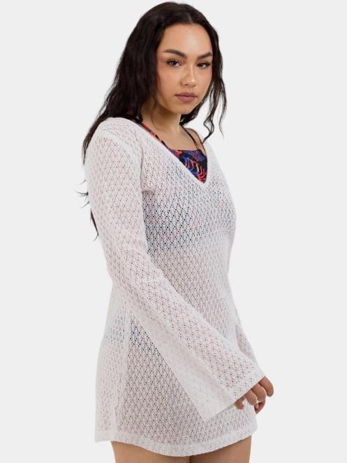rochie de plaja pt. femei Fundango Shoreline Cover-up alb 2