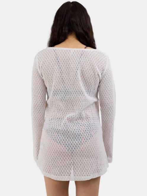 rochie de plaja pt. femei Fundango Shoreline Cover-up alb 3