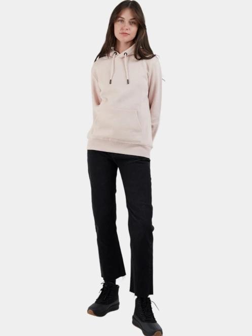pulover cu gluga pt. femei Fundango Mirage Hooded Sweatshirt roz 4