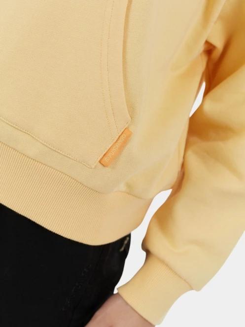 pulover cu gluga pt. femei Fundango Lopez Sweatshirt galben 7