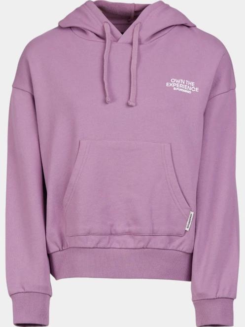 pulover cu gluga pt. femei Fundango Lopez Sweatshirt violet 8