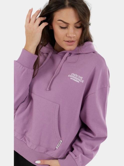 pulover cu gluga pt. femei Fundango Lopez Sweatshirt violet 5