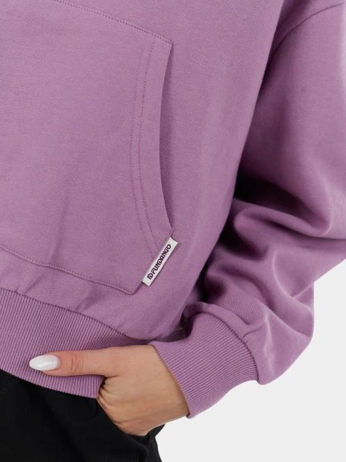 pulover cu gluga pt. femei Fundango Lopez Sweatshirt violet 6