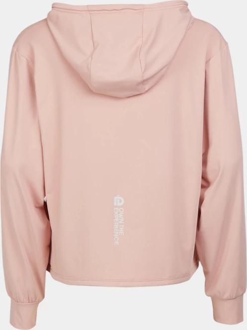 pulover cu gluga pt. femei Fundango Helka Sweatshirt roz 9