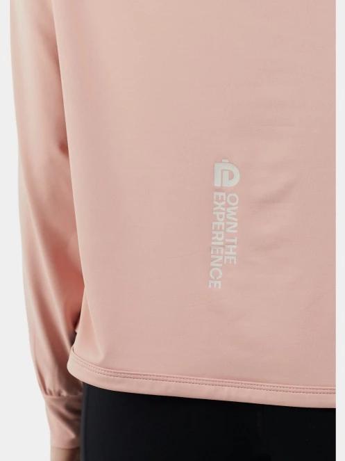 pulover cu gluga pt. femei Fundango Helka Sweatshirt roz 6