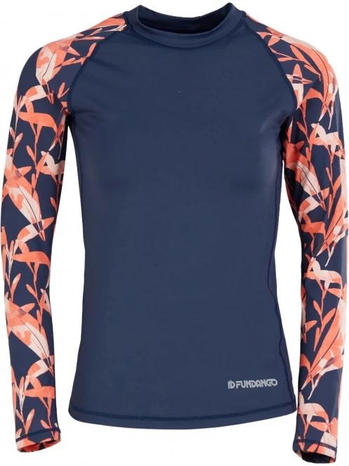 lycra cu maneci lungi pt. femei Fundango Joyce Long Sleeve Rashguard albastru inchis 9