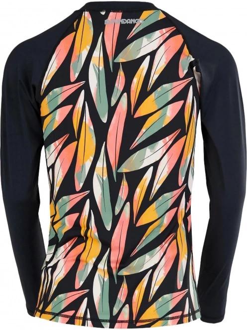 lycra cu maneci lungi pt. femei Fundango Joyce Long Sleeve Rashguard multicolor 10
