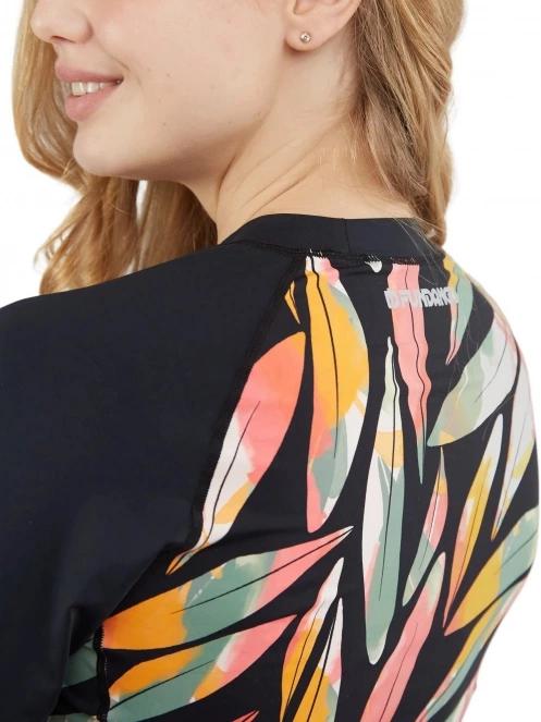 lycra cu maneci lungi pt. femei Fundango Joyce Long Sleeve Rashguard multicolor 8
