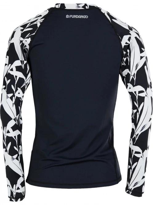 lycra cu maneci lungi pt. femei Fundango Joyce Long Sleeve Rashguard negru 11