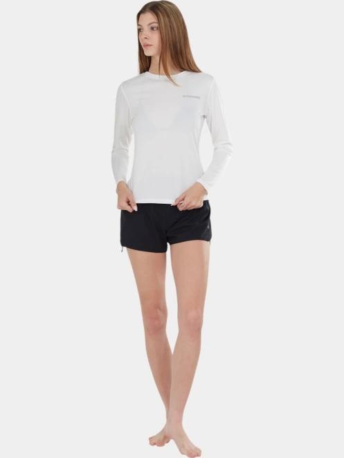lycra cu maneci lungi pt. femei Fundango Loren Rashguard alb 4